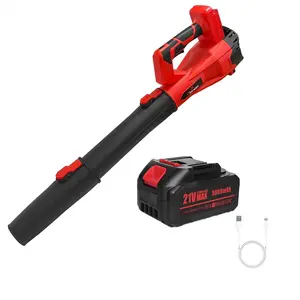 Yinmayi Cordless Leaf Blower, 650 Cfm Electric Leaf Blower, 21v 3000mah Battery, USB Charging, Ideal for Lawn Care, Patio, Dust, Leaves