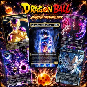 Dragon Legends MTG Proxy Deck | 100 Card Commander Proxy | Anime Waifu Tribal Custom Deck | MTG Proxy Cards