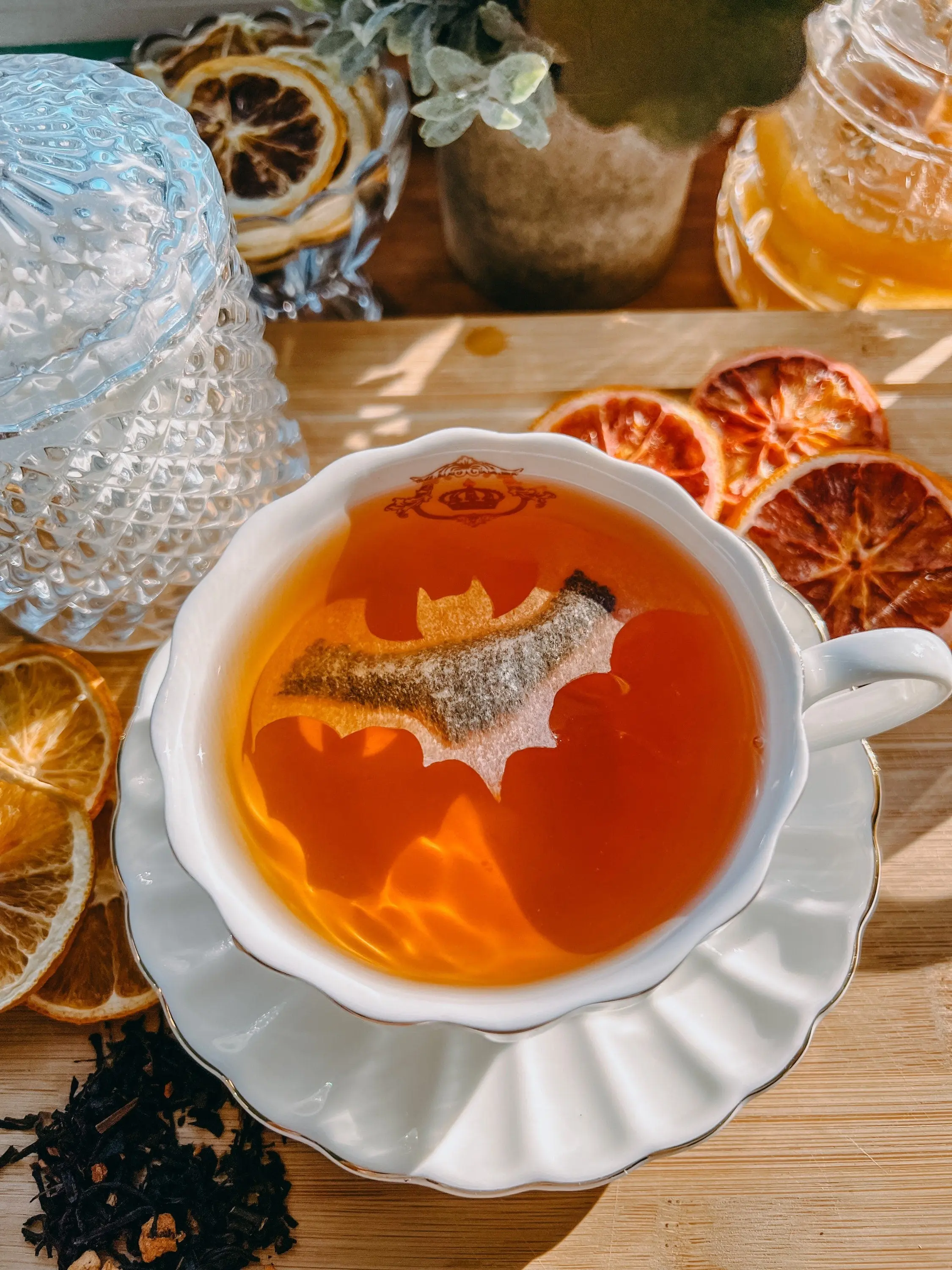 Bat Shaped Tea Bags Bat Shaped Tea Bags
