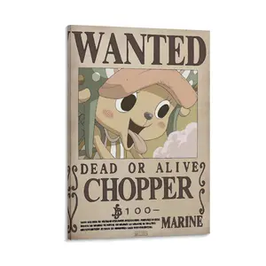 Poster Wanted Chopper New Decor Print