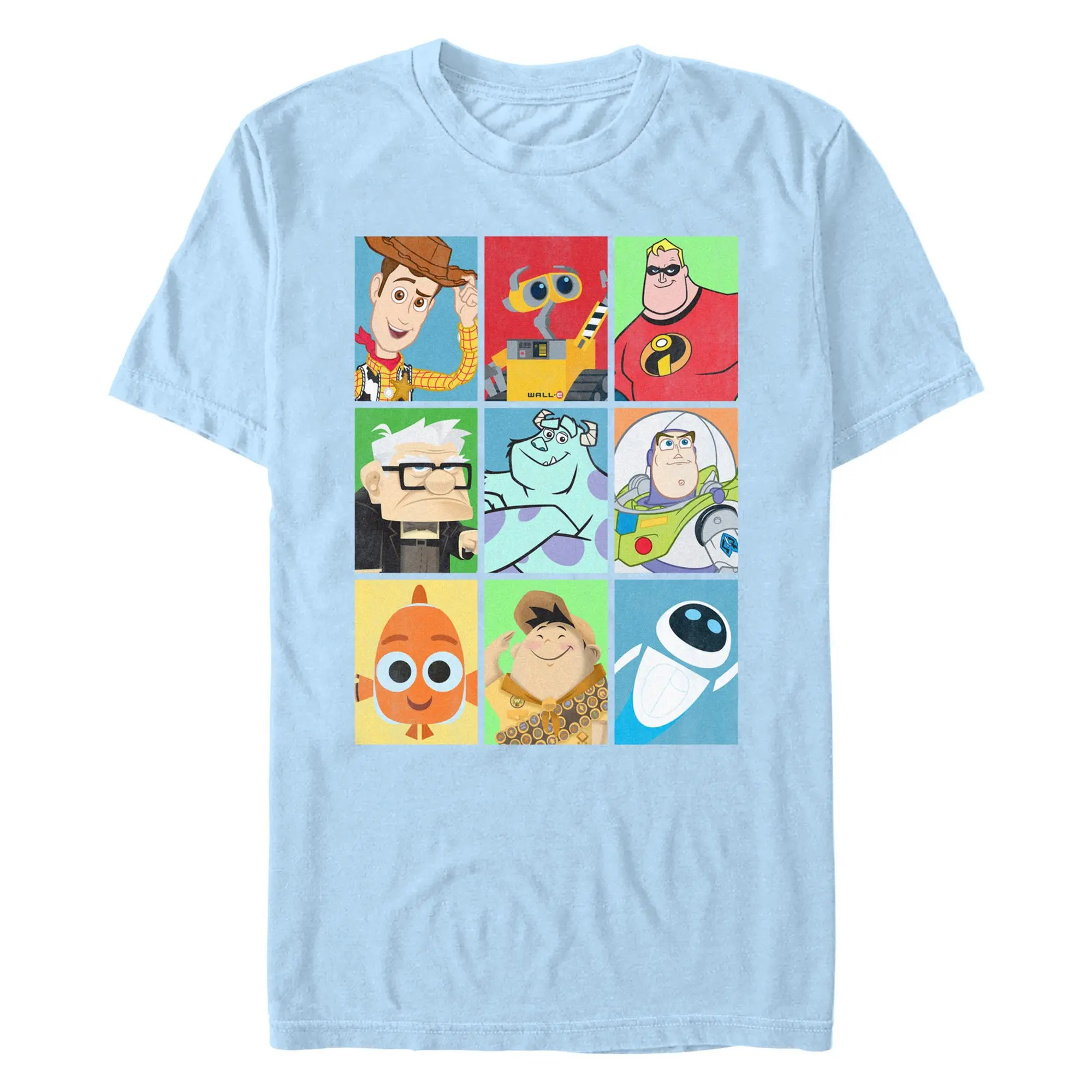 Men's Pixar Character Character Bingo T-Shirt