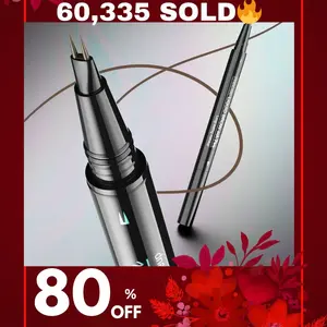 Flawless Eyebrow Pen - Double Ended Brow Tool for PRECISE and Natural-Looking Strokes, Waterproof and Smudge-Resistant Makeup