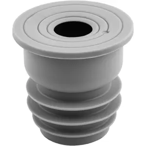 2pcs Gray Washing Machine Drain Hose Sealing Rings Specialized Wastewater Pipe O-Ring Plumbing Gasket Compact Design Flexible Plastic Sealing Ring Precise Fit Repair Parts DIY Plumbing Repair Tool