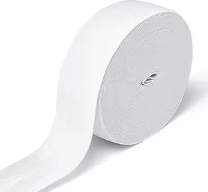 Elastic Band Sewing 1.5 Inch x 12 Yard High Elasticity Sewing Elastic Bands Waistbands Pants Clothes and Crafts DIY