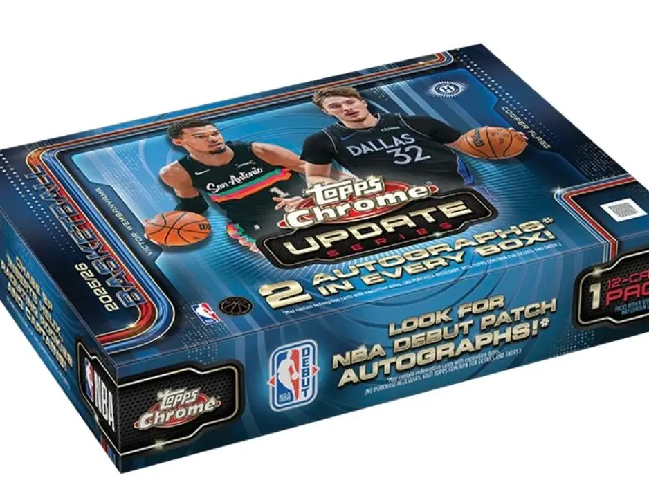2025-26 Topps Chrome Update Breakers Delight NBA Box