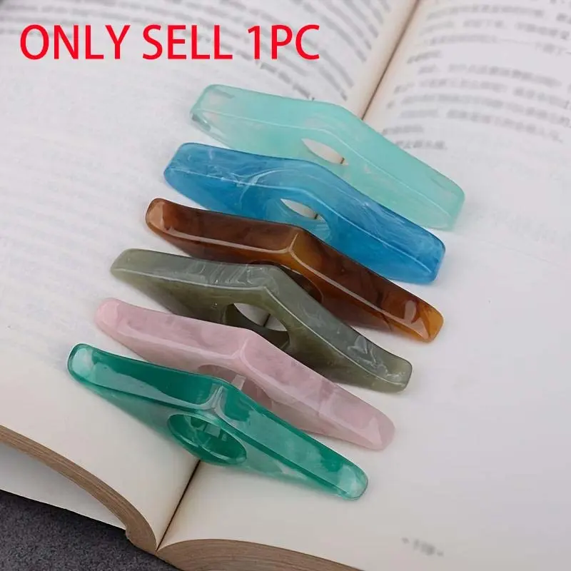 Creative Thumb Book Support: 1pc Resin Bookmark Book Stand to Enhance Reading Experience Book Accessories