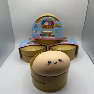 Dumpling Squishy Toy, Super Soft Stress Relief Toy for Kids & Adults FULL CASE 12ct