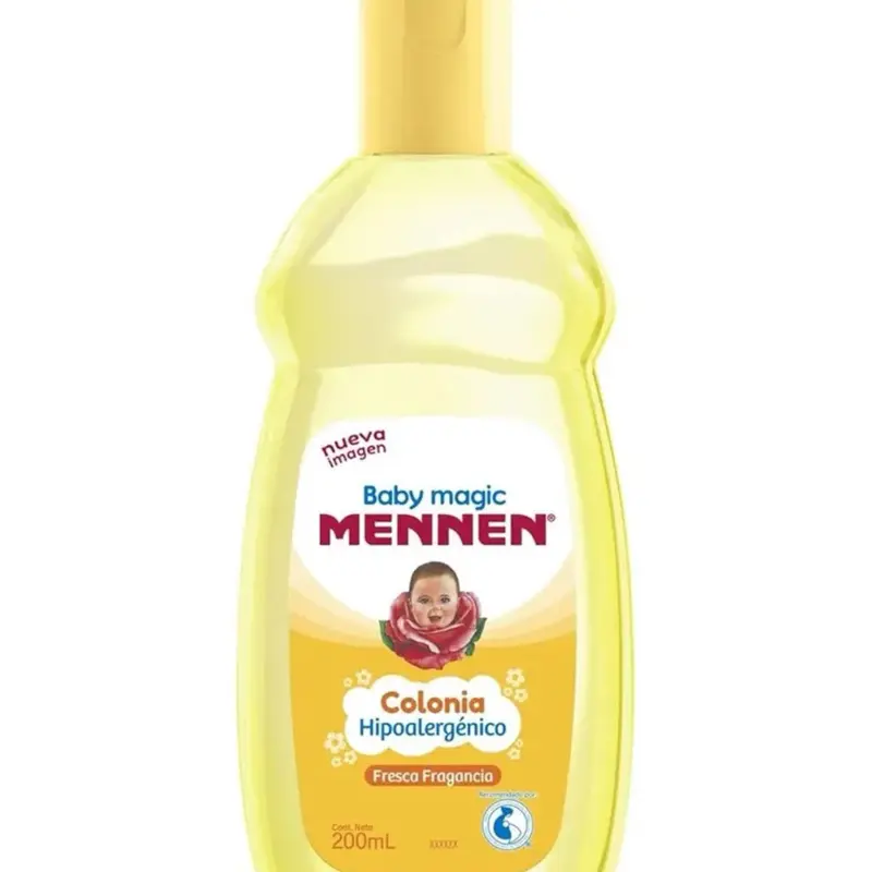 Baby Magic Mennen Cologne Hypoallergenic 6.76 fl oz (Colonias Mennen para Bebe Hipoalargenica 200 ml) Fresca Fragancia