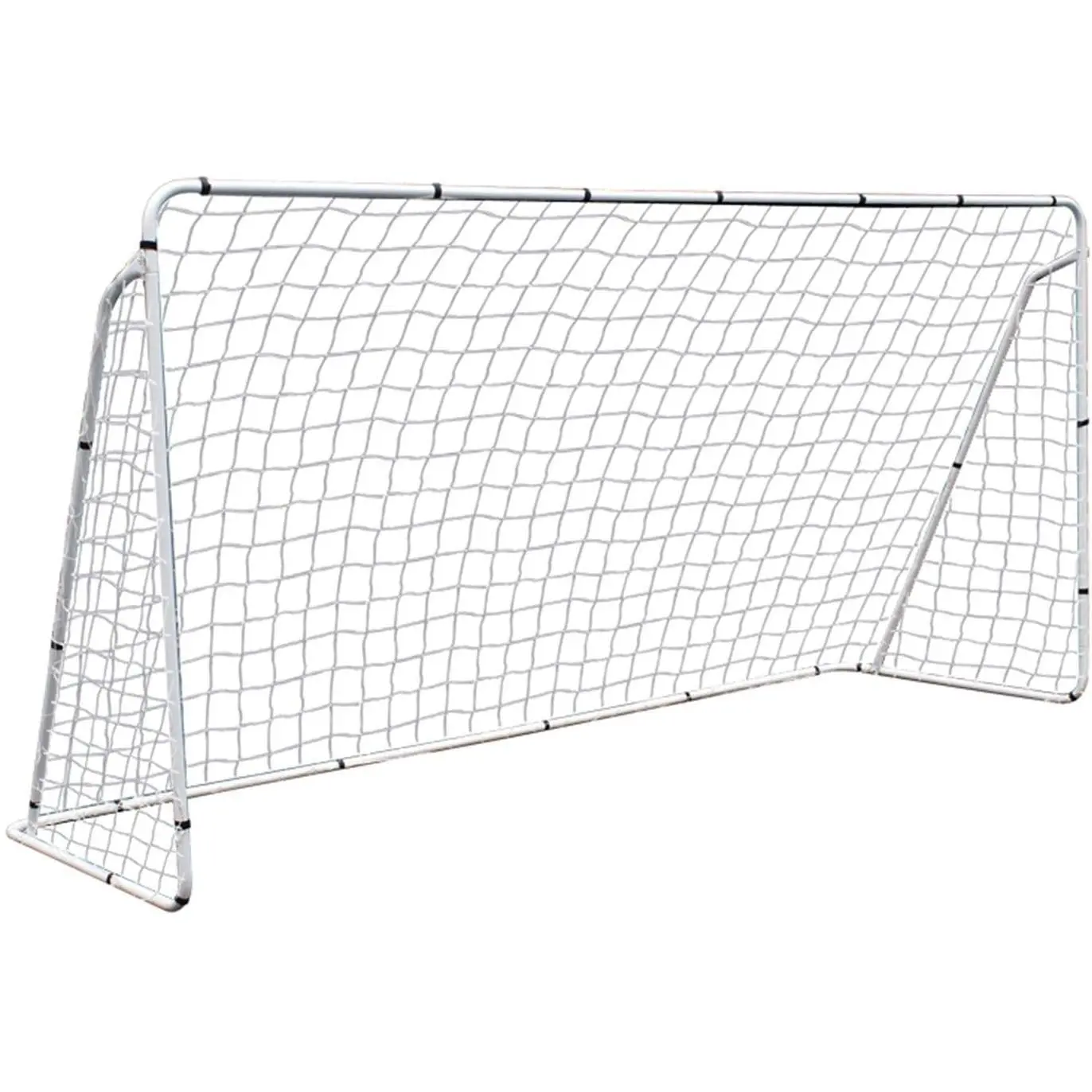 12x6 ft All-Weather Steel Frame Soccer Goal with Target Net, Secure Setup Football Accessories, Soccer Training Equipment for Backyard Outdoor Kids Shooting Practice, Soccer Goals,summerwins