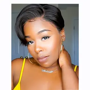 Natural Short Lace Front Hair Wig Bob Wig Curly Hair