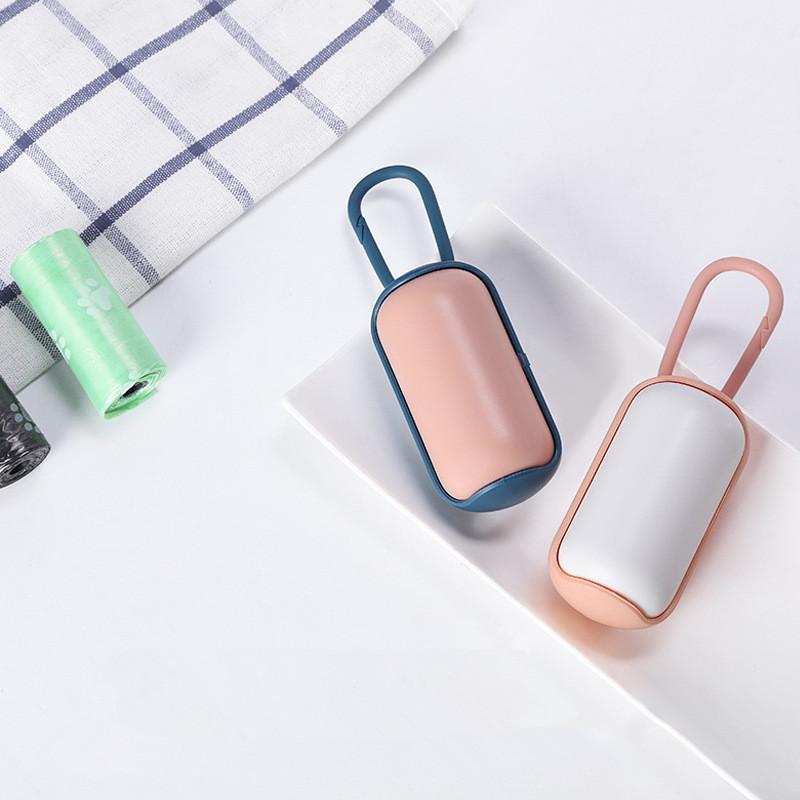 Portable Cats Dogs Garbage Bag Holder Pet Poop Bags Carrier Dispenser Portable Cats Dogs Garbage Bag Holder Pet Poop Bags Carrier Dispenser