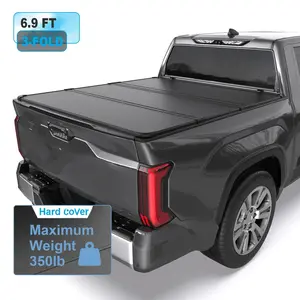6.9FT 3Fold Hard Tonneau Cover For 20-2026 Chevy Silverado Sierra 2500HD 3500HD