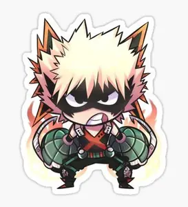 My Hero Academia Bakugo Stickers