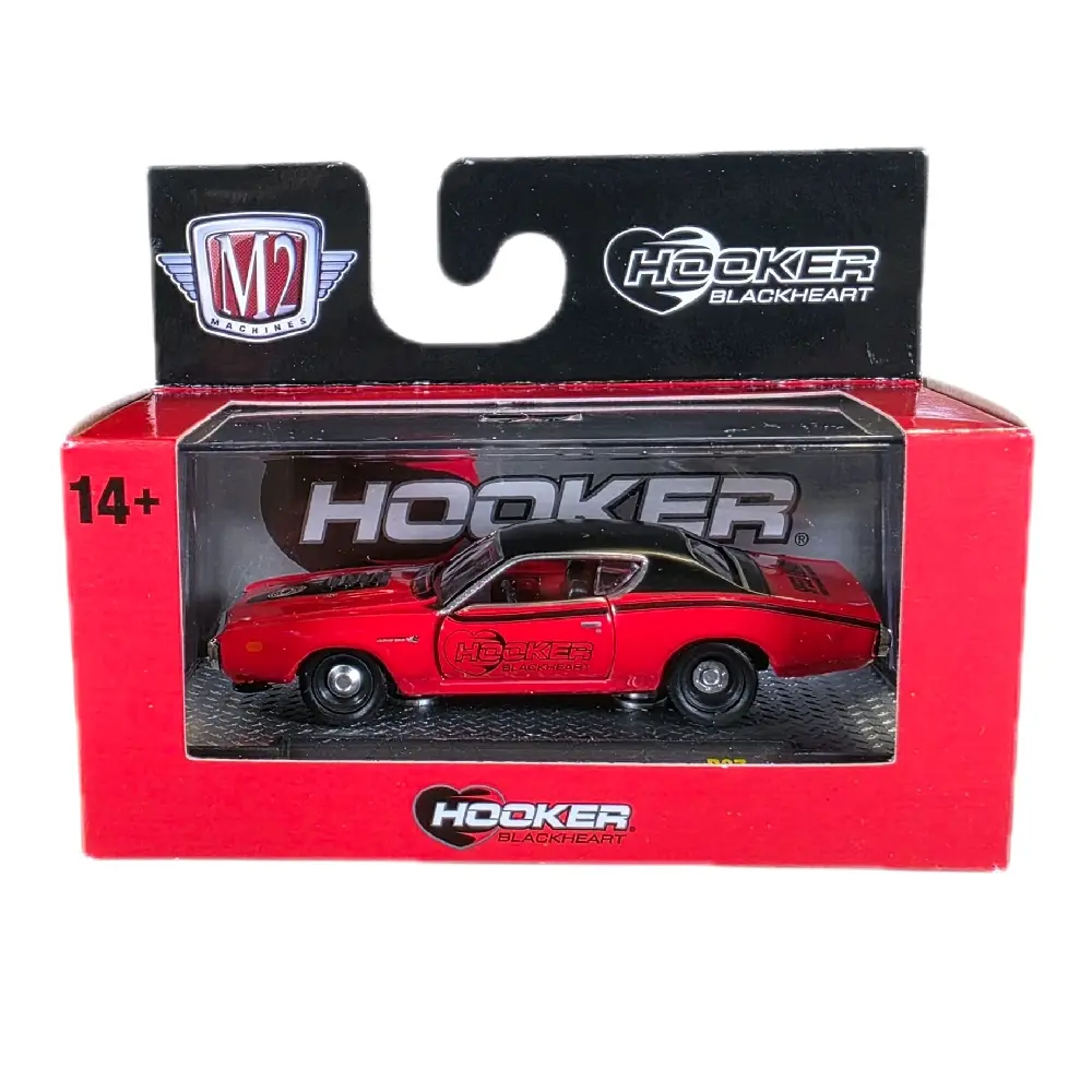 M2 Machines 1971 Dodge Charger Super Bee - Hooker Blackheart Edition