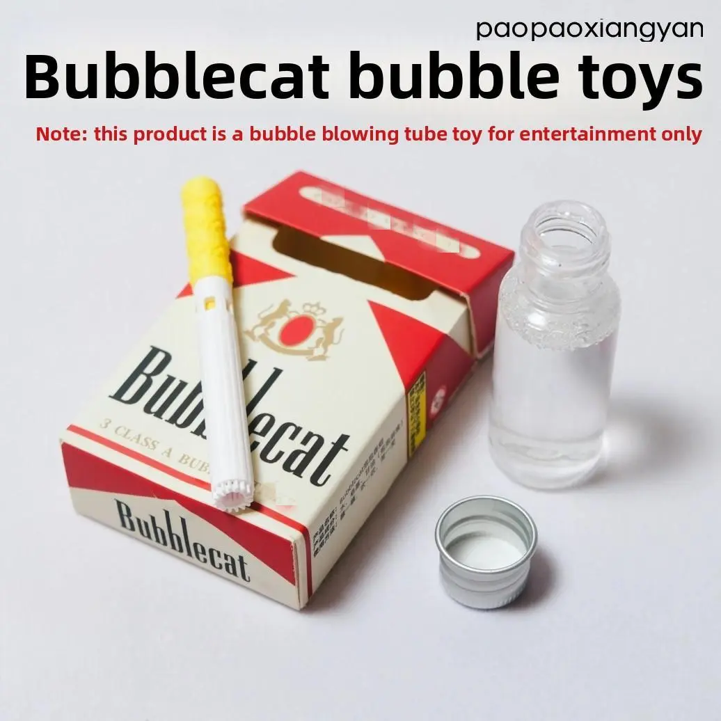 bubblecat cigarette New]Cigarette box bubble toy-Funny stress-relieving toys,recyclable, Party  gifts,Please use it according to the product details and the instructions  shown in the video