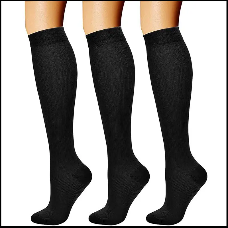 3 pairs  1 black/black/black