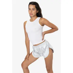 RNF304F - Metallic Nylon Foil Women's Running Shorts
