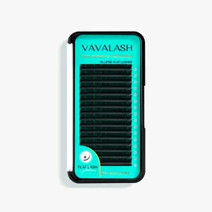 Classic eyelash extensions ellipse flat lashes 0.15mm