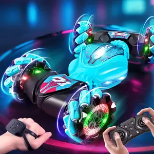 Gesture Sensor Remote Drift Stunt Car with Lights and Sounds, Christmas Birthday Gift, Includes 3.7v 800mah Battery
