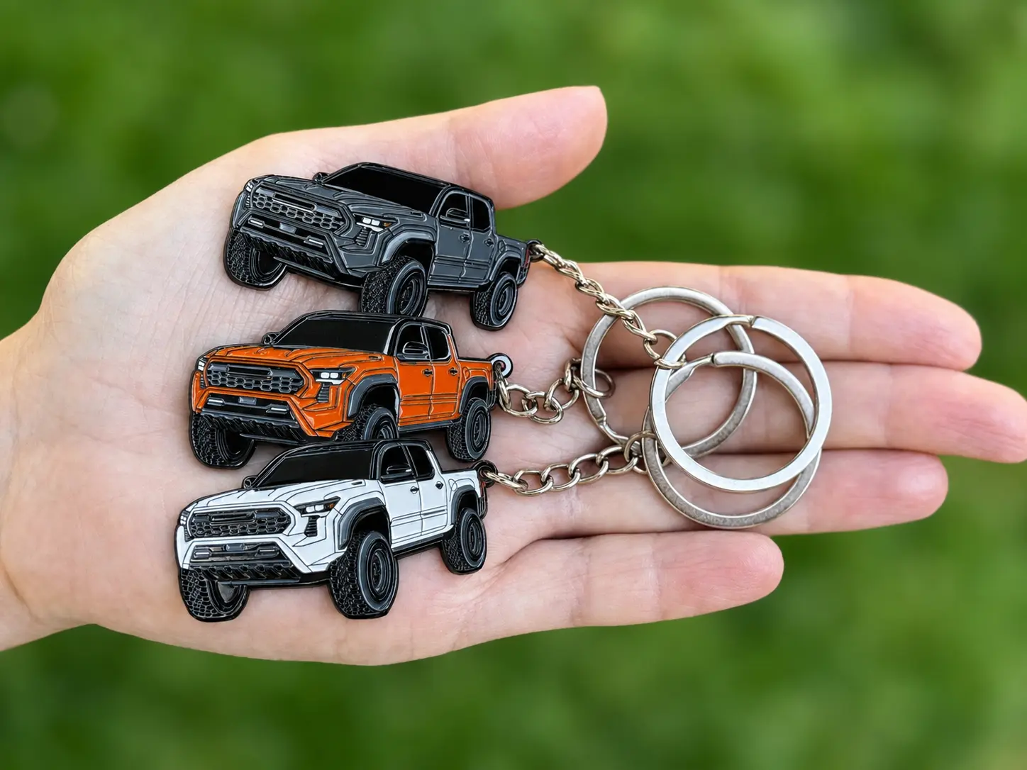 Tacoma Keychain 2024 Tacoma Accessories 2016-2024 mods 4th Gen Cool Key Chain Fob Cover Toy Truck