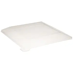 212 MAIN Rectangular Grease-Resistant Microwave-Safe Lids for Kitchen Containers, Kitchen Accessories, Pack of 100