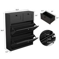Black-2 Flip Drawers