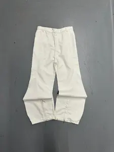 Namesake JP Paneled Zipper Flare Pants - Cream/Off-White