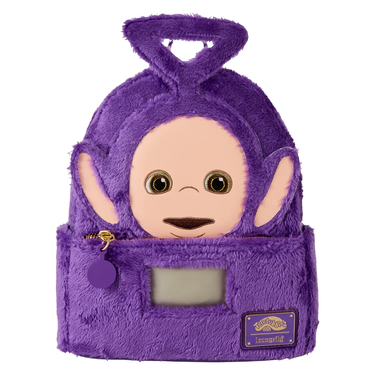 Teletubbies Tinky-Winky Plush Cosplay Light Up Mini Backpack