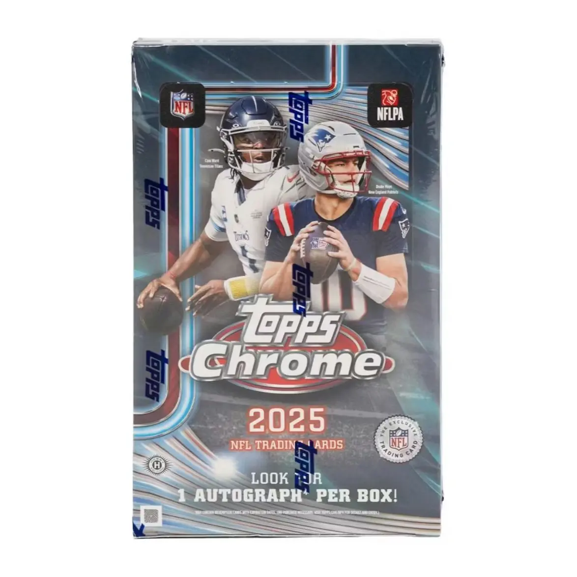 2025 Topps Chrome Football Hobby Box