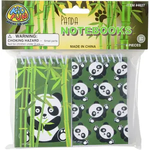 Panda Notebooks/8 Per Pkg