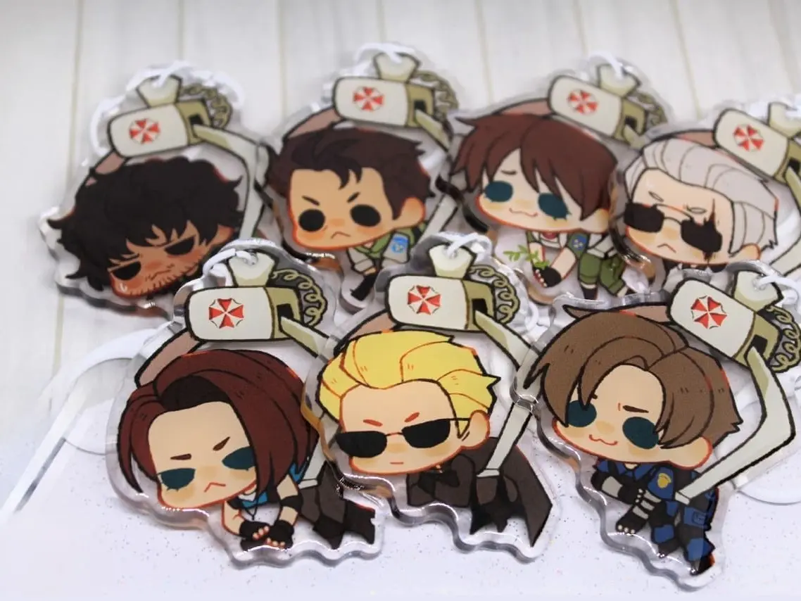 Claw machine - Resident Evil Acrylic Keychains, Great For Daily Use Or As Thoughtful Little Gifts For Your Friends And Yourself.