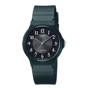 Casio Men's Classic Analog Watch with Black Dial - MQ-24-1B3