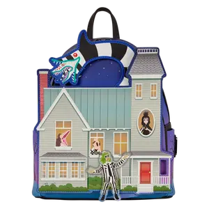 Beetlejuice Deetz House Glow Mini Backpack