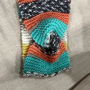 Knitted ear warmer