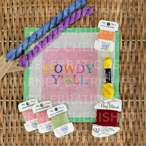 Y’all Means All Needlepoint Canvas | 13 Mesh | 5.5” x 5.5”