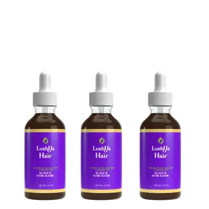 3-Pack Jamaican Black Mint & Rosemary Hair and Scalp Elixir Haircare Calendula