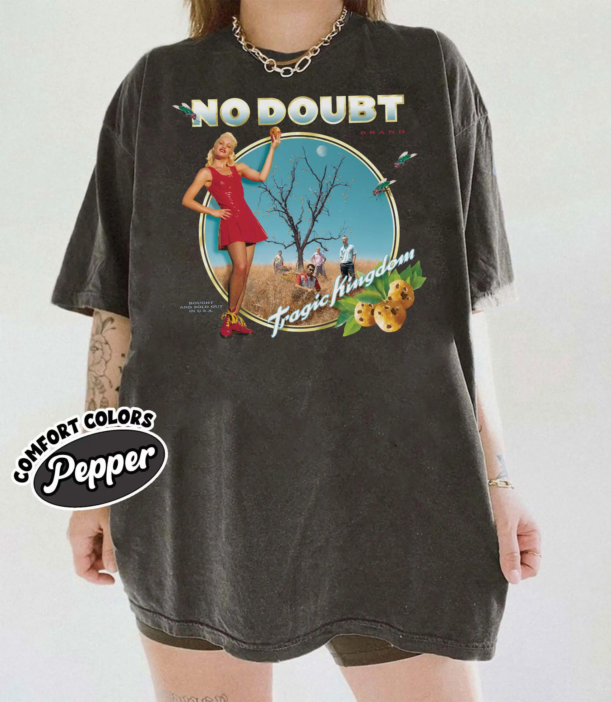 No Doubt T-Shirt ,No Doubt Merch - Tragic Kingdom Album , No Doubt 