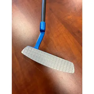 Lombardi Golf Custom Blue 1969 Double Wide Blade Left Hand Golf Putter