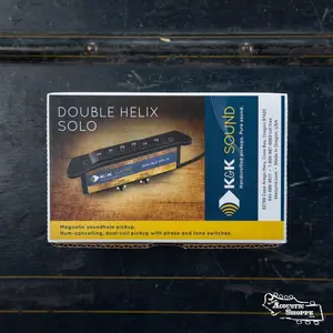 K&K Double Helix Solo Magnetic Soundhole Pickup