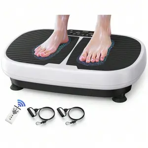 Whole Body Vibration Plate – Anti-Slip Platform with Auto Manual EMS Modes for Home Use fitness machine