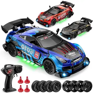 Electric Remote Control Drift Car, High-Speed Racing Toy with LED Lights, Ultimate Driving Fun, Christmas Gifts, Birthday Present, Drift Rc Car,Boys & Men gifts