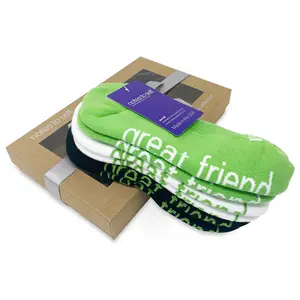 I am a great friend® socks 3-pair set in gift box