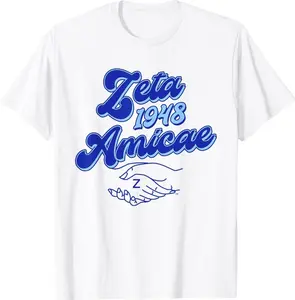 Zeta Phi Beta Sorority Paraphernalia, Zeta Amicae Since 1948 T-Shirt
