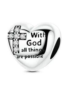 Women's Minimalist Jewelry Set, Cross Star Wish Bead Pendant DIY Necklace Bracelet Accessories, Fashion Casual Style for All Seasons, Minimalist Craftsmanship