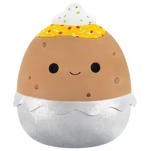 Squishmallows 12-Inch Select Series Lisa Tater the Loaded Potato Ultrasoft Cuddly Companion for Flights Nights & Beach Trips