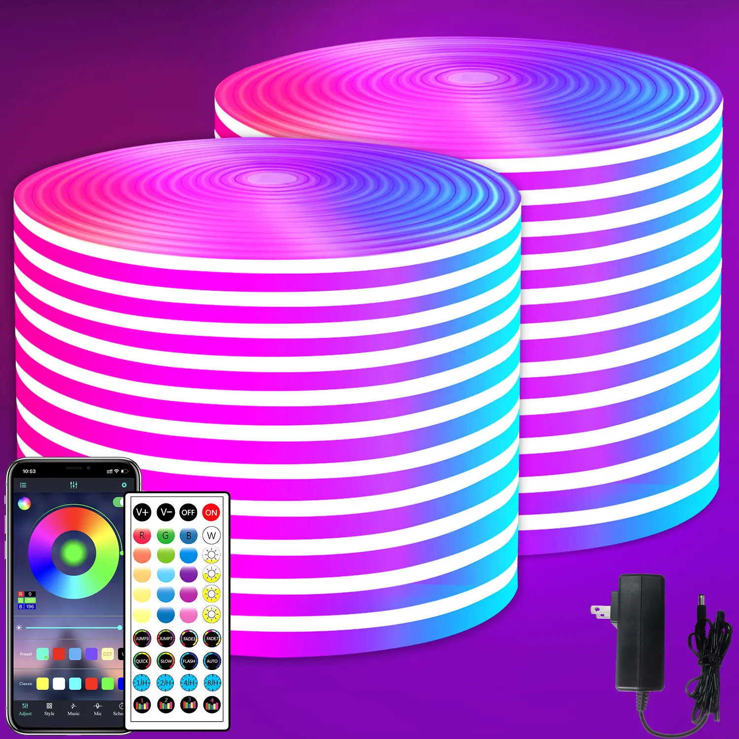 132FT（2 Rolls 66FT）