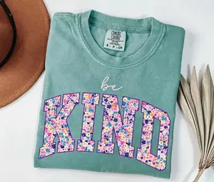 Comfort Colors Be Kind Shirt, Teacher Kindness T-Shirt, Inspirational Shirt, Christian Aesthetic T-Shirt, Elementary Teacher Appreciation Gift