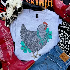 Western Chicken shirt, vintage western graphic tees, western outfits women, women's graphic tees, western clothing, cowgirl outfits stuff, southern clothing,southern clothing