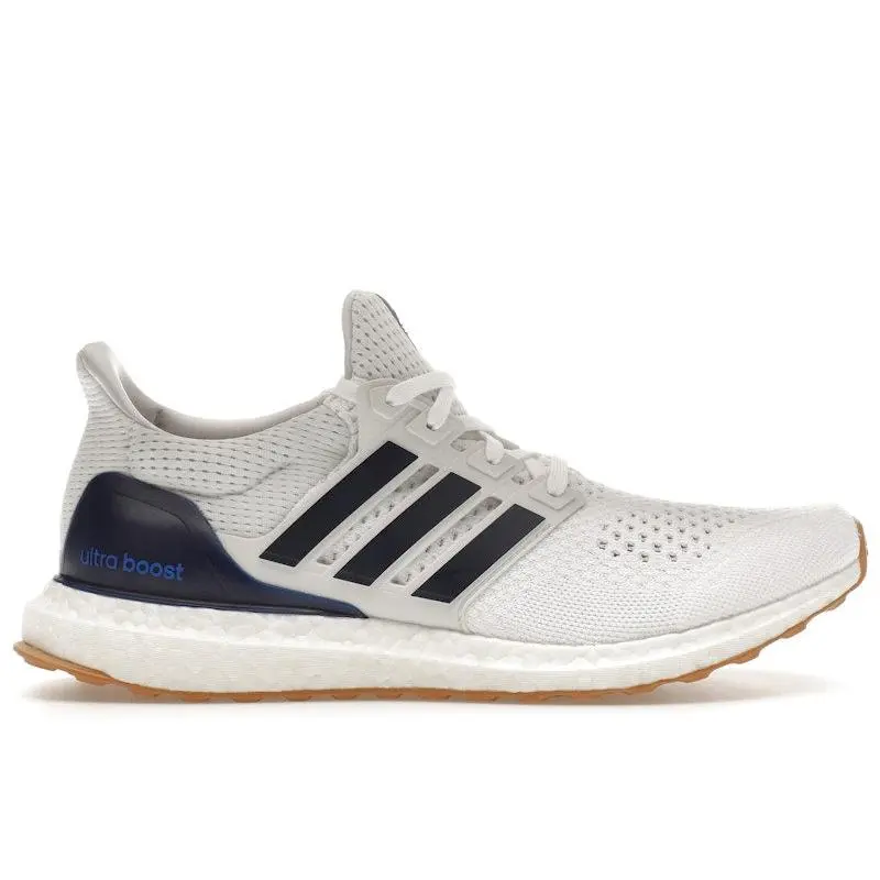 adidas Men's Ultra Boost 1.0 Cloud White Dark Blue Gum, from StockX