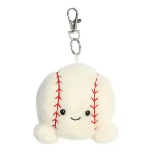 Aurora Adorable Palm Pals 4" Slugger Baseball Clip-On